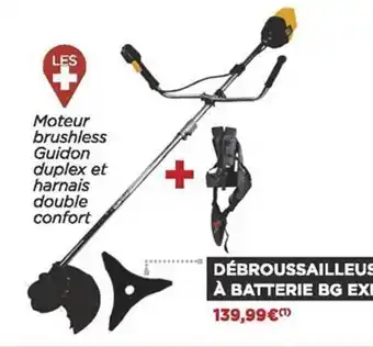 Débroussailleuse à batterie bg expert