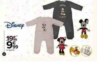 Carrefour Pyjama disney offre