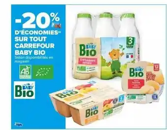 Carrefour Carrefour bio offre