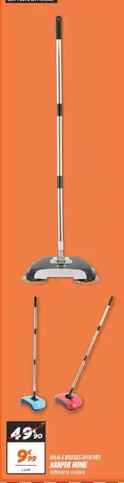 Netto Balai à Brosses Rotatives Harper Home offre