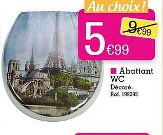 Kandy Abattant wc offre