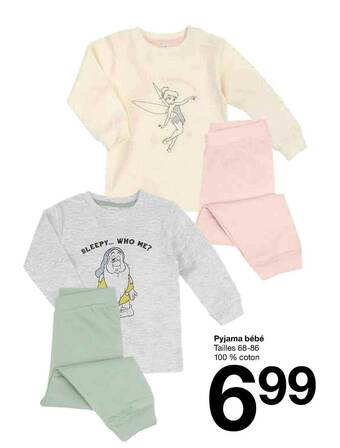 Zeeman Pyjama bébé offre