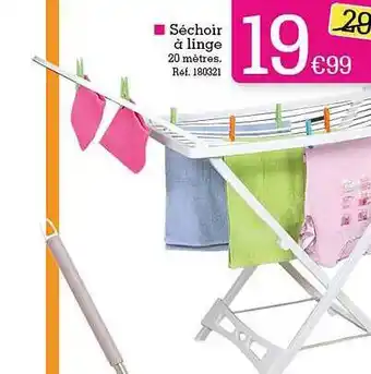 Kandy Séchoir à linge offre