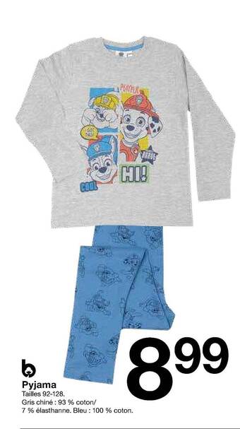 Zeeman Pyjama offre