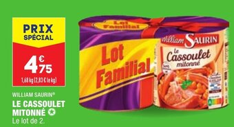 ALDI Le cassoulet Mitonné offre