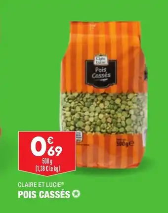 ALDI Pois Cassés offre