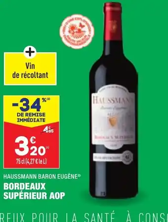 ALDI Bordeaux Supérieur AOP offre