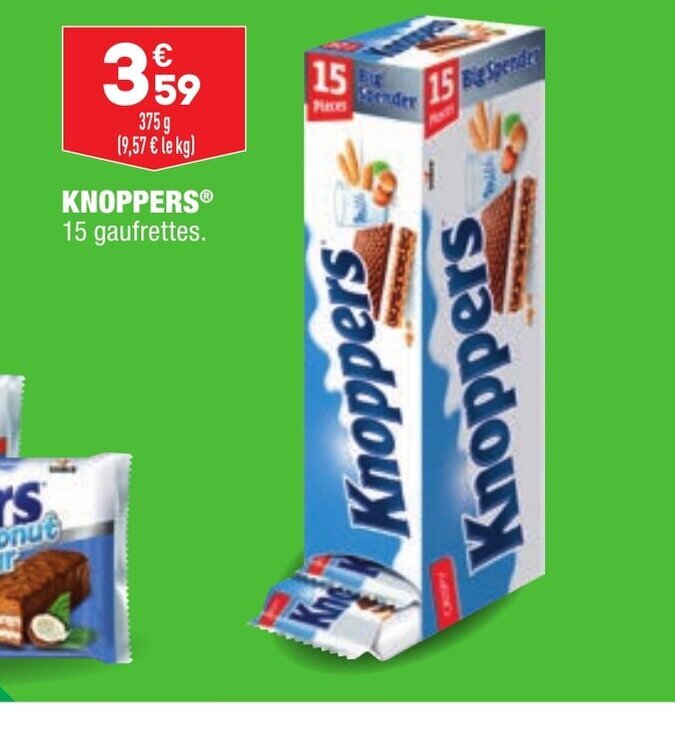 Promo Knoppers chez ALDI