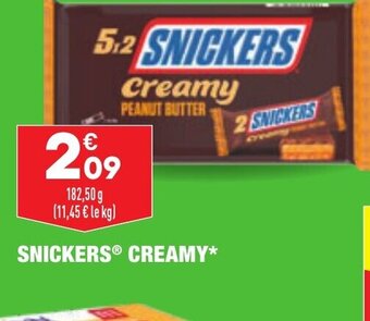ALDI Snickers Creamy offre