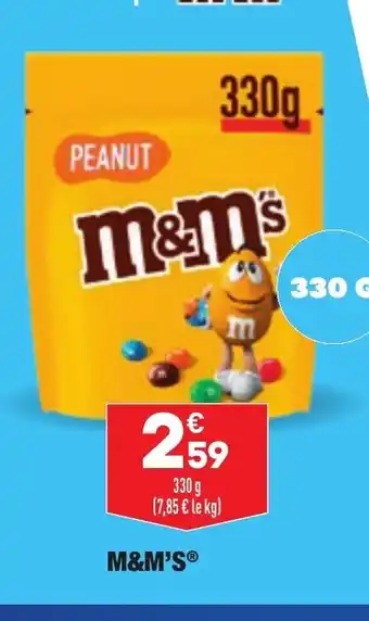 ALDI M&M's offre