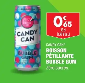 ALDI Boisson Pétillante Bubble Gum offre
