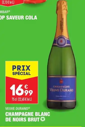 ALDI Champagne Blanc de Noirs Brut offre