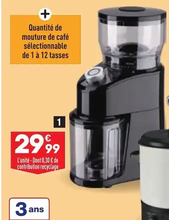 ALDI Moulin à café offre