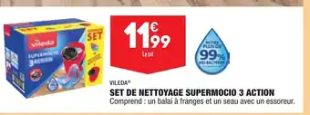 ALDI Set de Nettoyage Supermocio 3 Action offre