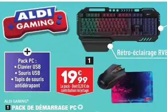 ALDI Pack de Démarrage PC offre