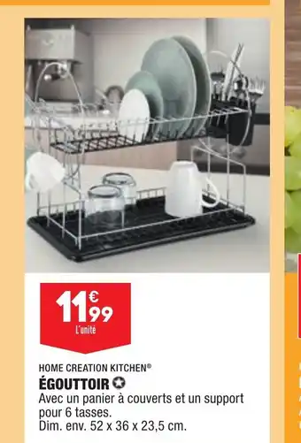 ALDI Égouttoir offre