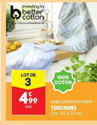 ALDI Torchons offre