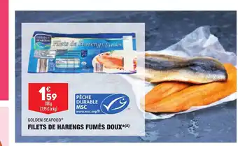 ALDI Filets de Harengs Fumes Doux offre