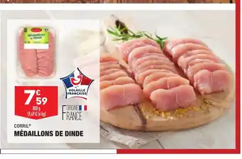 ALDI Médaillons de Dinde offre