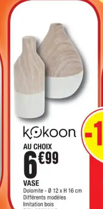 La Foir'Fouille Vase offre