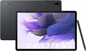 Amazon Samsung galaxy tab s7fe 128 go 5g noir (fr version) offre