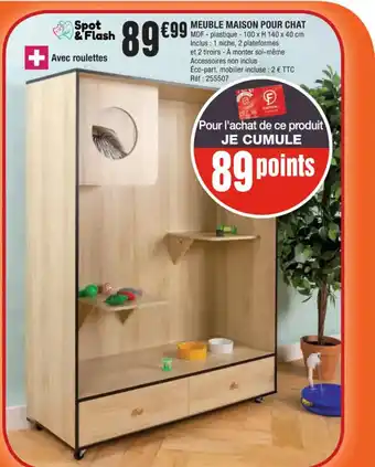La Foir'Fouille Meuble Maison Pour Chat offre
