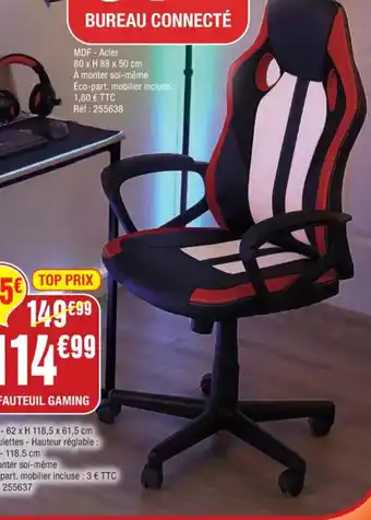 La Foir'Fouille Fauteuil Gaming offre