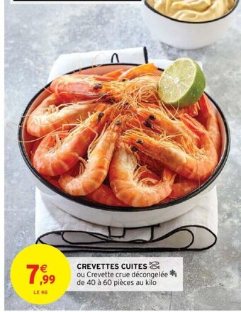 Intermarché Crevettes Cuites offre