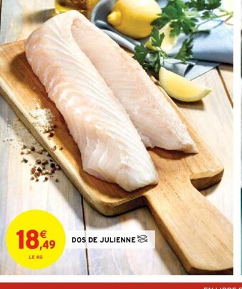 Intermarché Dos de Julienne offre