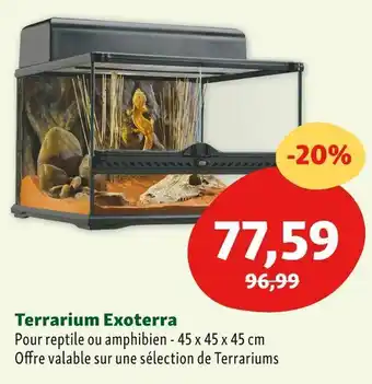 Maxi Zoo Exoterra terrarium offre