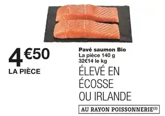 Monoprix Pavé saumon bio offre