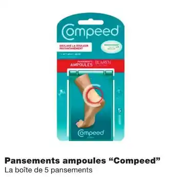 Monoprix Compeed bon plan sur les pansements ampoules “compeed” offre