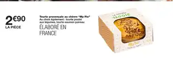 Monoprix My pie tourte provençale au chèvre offre