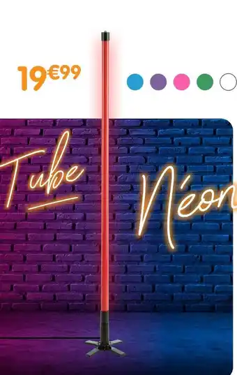 b&m Tube néon sur pied offre