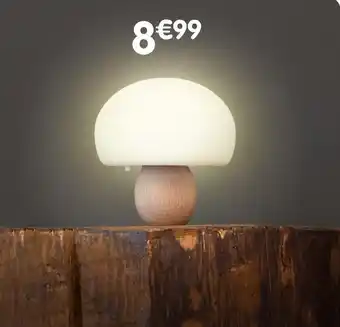 Veilleuse champignon