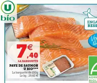 U Express Pave de saumon u bio(3)** offre