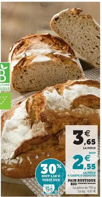 Pain rustique bio(4)****/*****