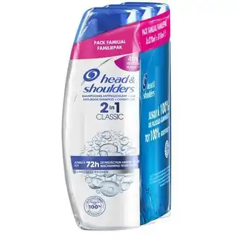 Auchan Shampooing head & shoulders offre