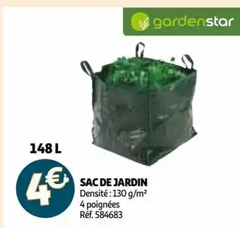 Auchan Sac de jardin offre