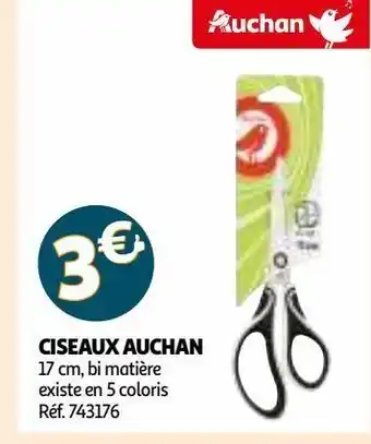Auchan Ciseaux auchan offre
