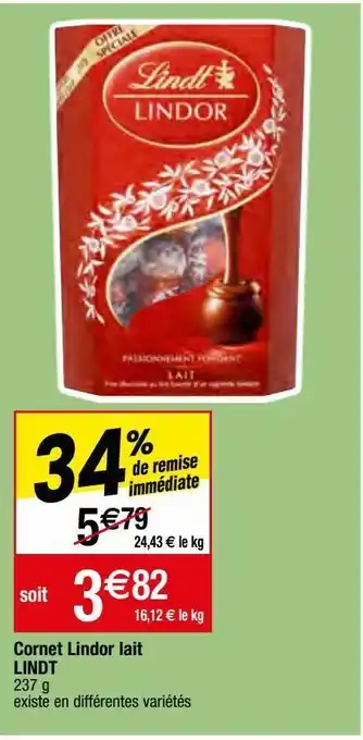 Migros Chocolats lindt offre