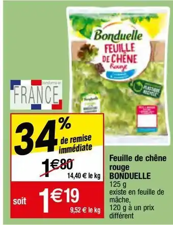 Migros Salade bonduelle offre