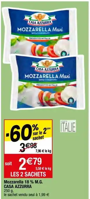 Mozzarella casa azzurra