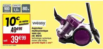 Migros Aspirateur offre