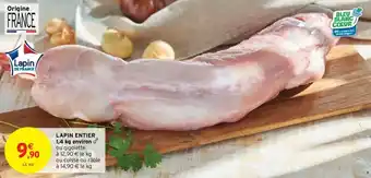 Intermarché Lapin entier offre