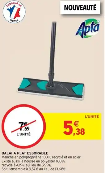 Intermarché Balai a plat essorable offre