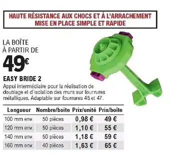 E.Leclerc Brico Easy Bride 2 offre