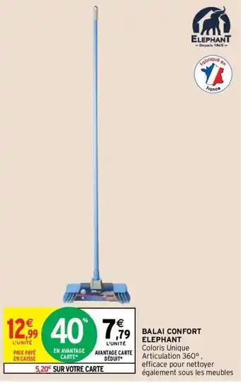 Intermarché Balai ocnfort elephant offre