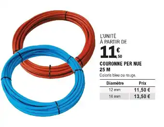 E.Leclerc Brico Couronne per nue 25 M offre