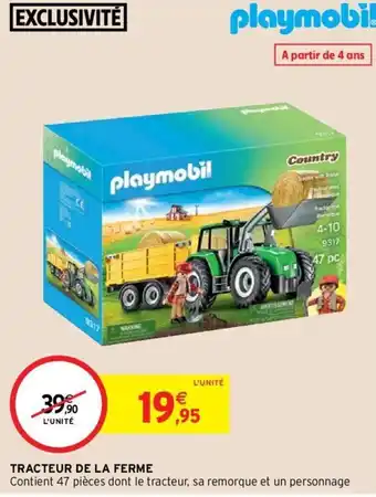 Intermarché Tracteur de la ferme offre